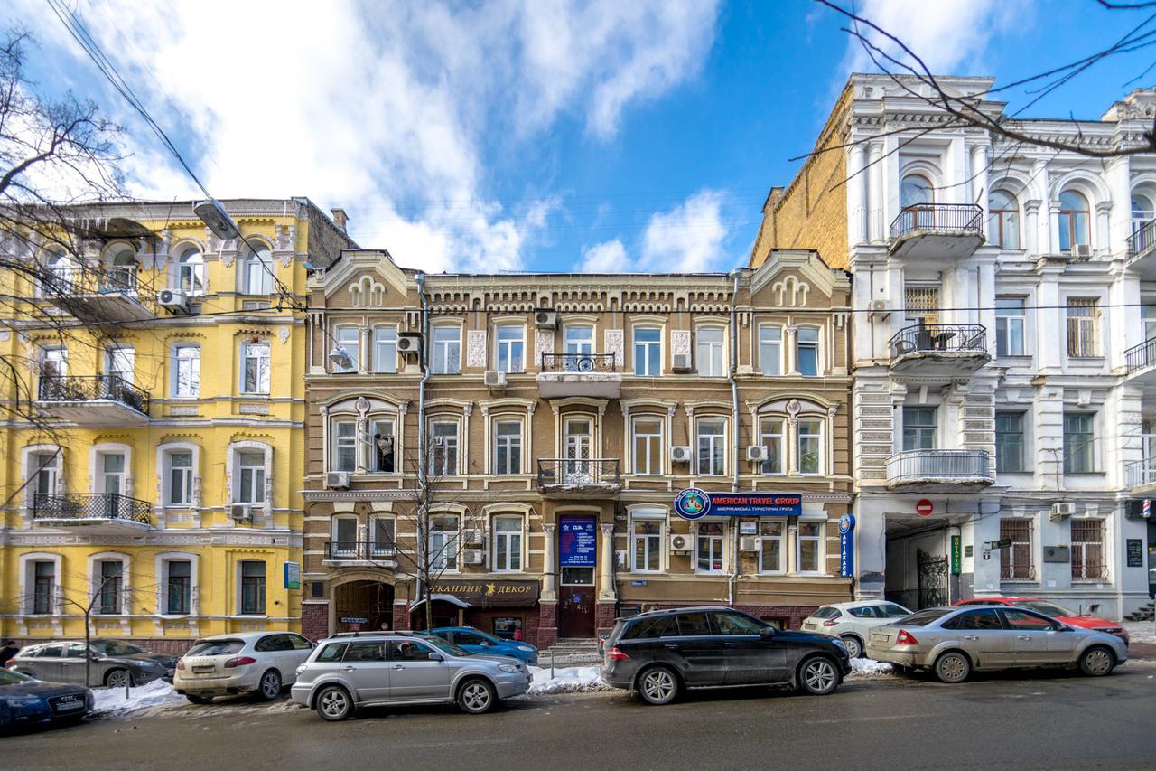 Pushkinskaya Apartments Kiev Exterior foto